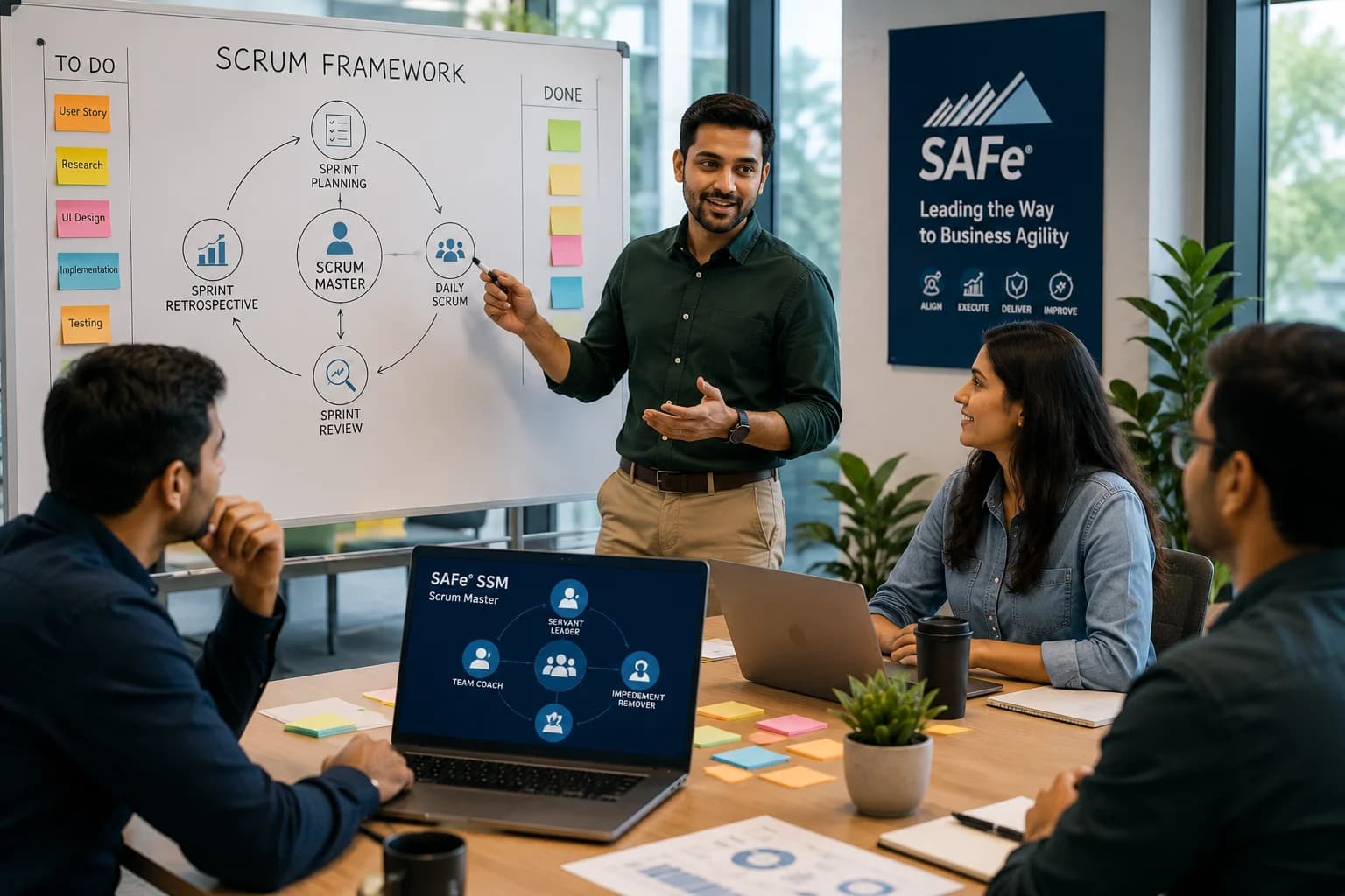 AI-Empowered SAFe® Scrum Master (SSM) Certification Training