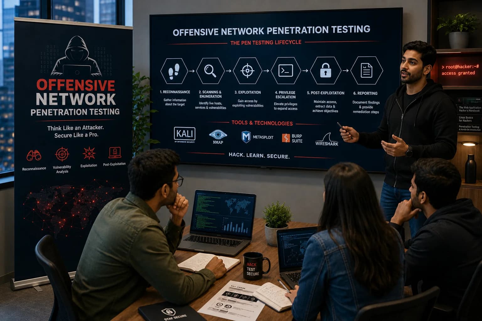 Offensive Network Penetration Testing
