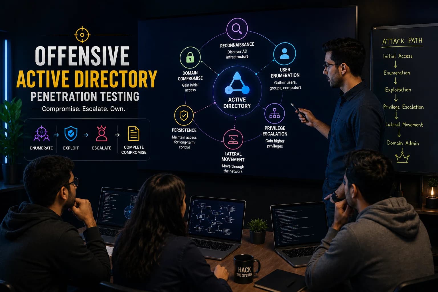 Offensive Active Directory Penetration Testing