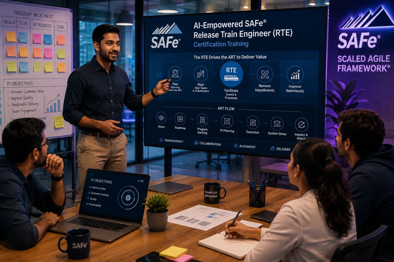 AI-Empowered SAFe® Release Train Engineer (RTE) Certification Training